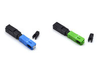 SC Fiber Optic Connector For FTTH Drop Cable 4mm Fiber Optic Cable